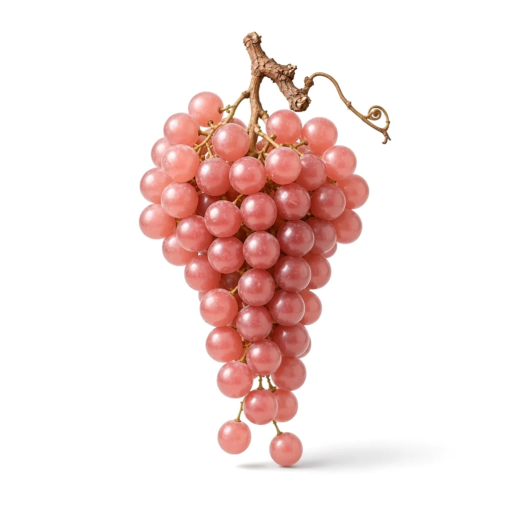 A bunch of Cinsault grapes