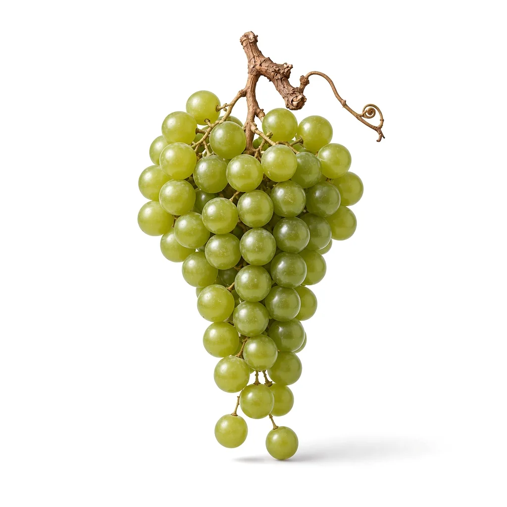 A bunch of Sauvignon Blanc grapes